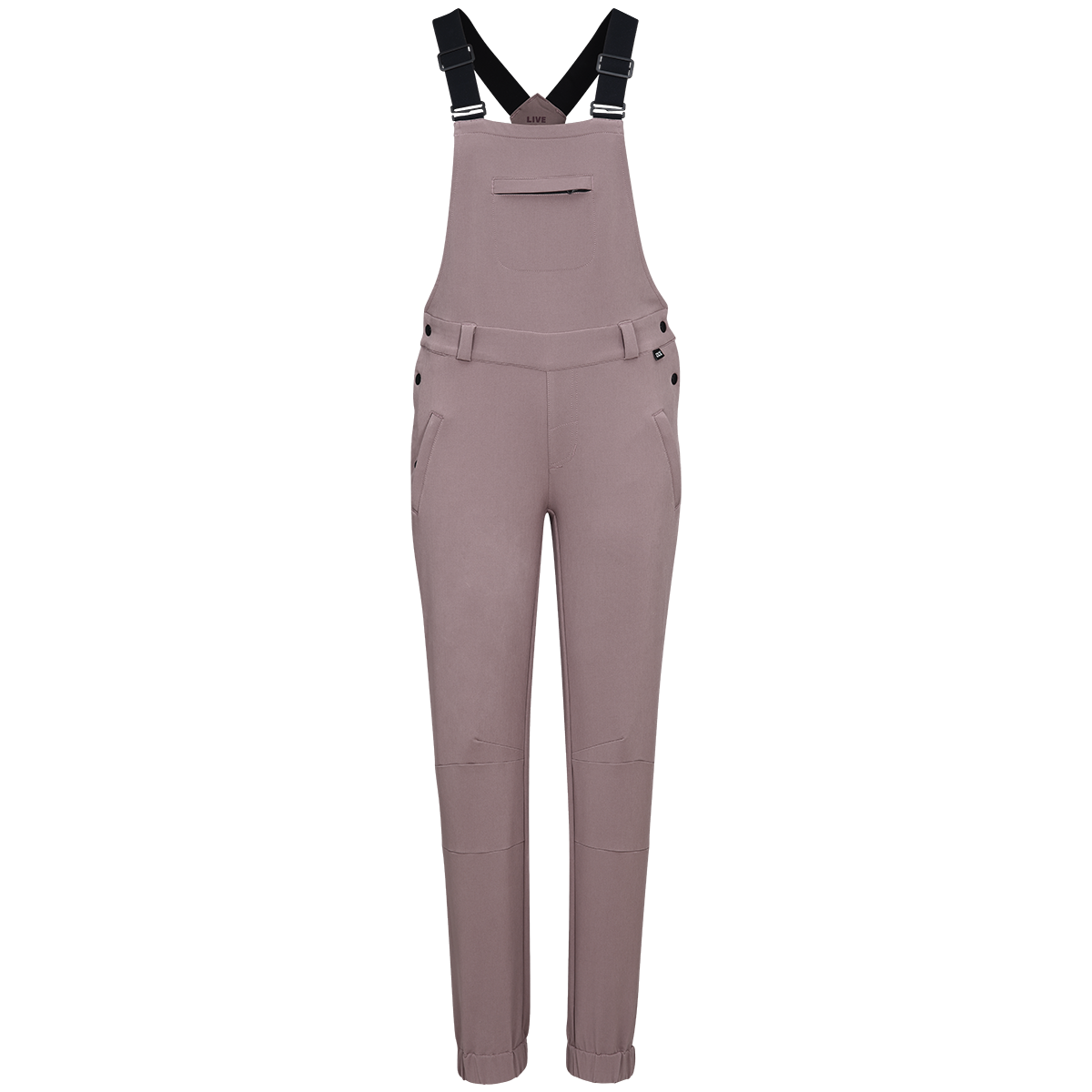 Women's Carve Latzhose taupe