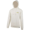 Arch organico felpa con cappuccio off white