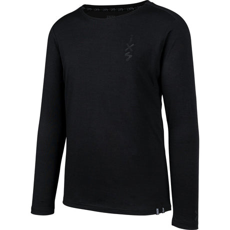 Flow Merino Langarm Jersey schwarz