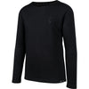 Flow Merino manica lunga jersey nero