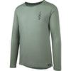 Flow Merino manica lunga jersey sage