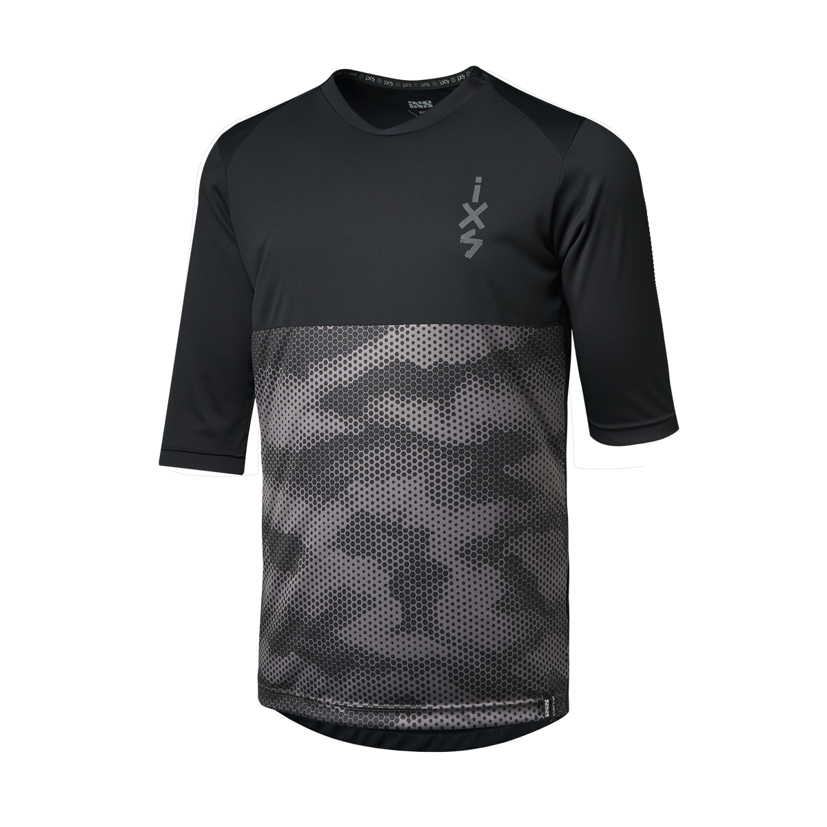 Carve 1.0 3/4 Jersey schwarz-graphit