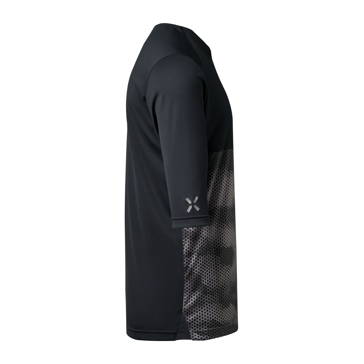 Carve 1.0 3/4 Jersey schwarz-graphit