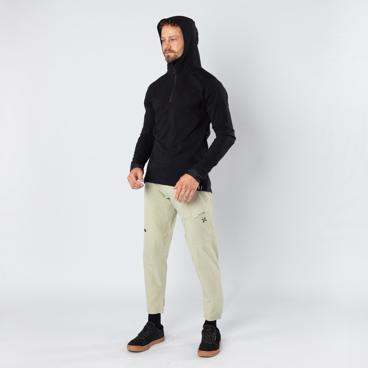 Carve 1.0 Hooded Jersey schwarz