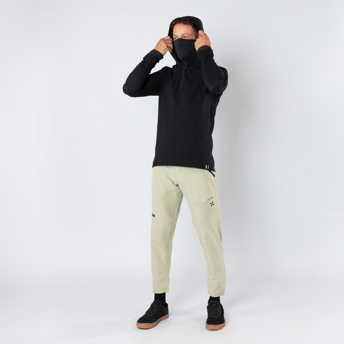 Carve 1.0 Hooded Jersey schwarz