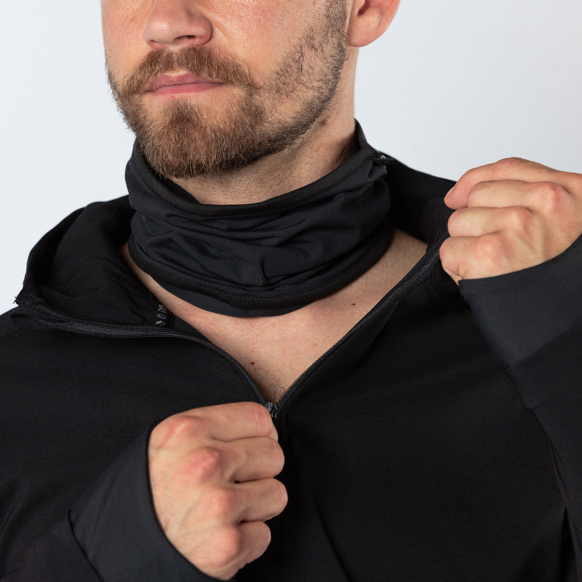 Carve 1.0 Hooded Jersey schwarz