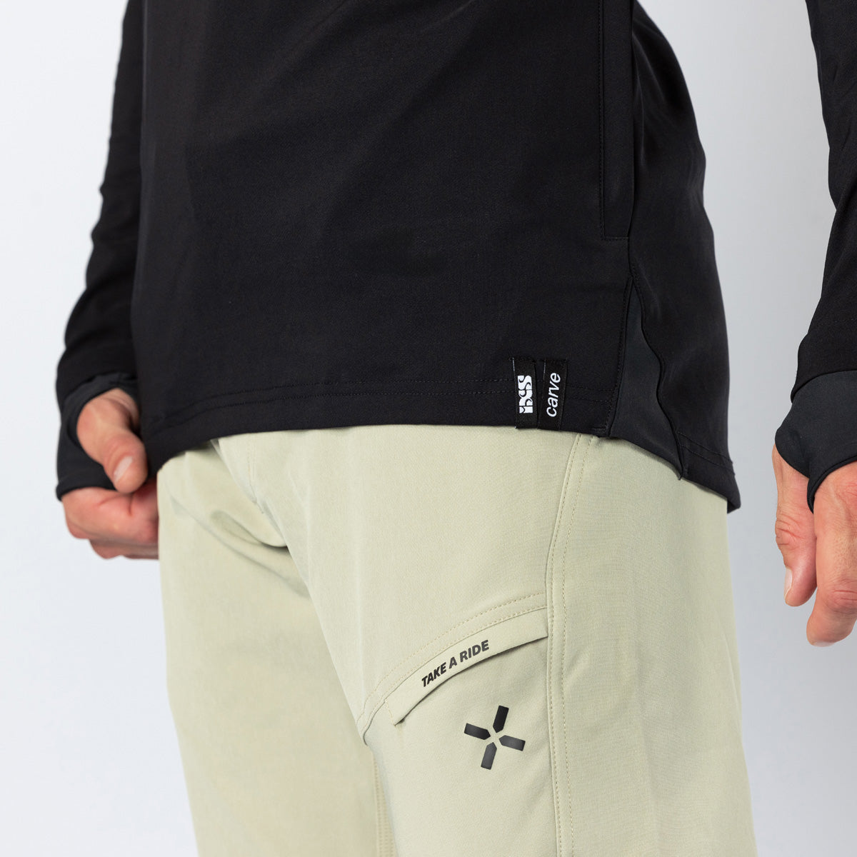 Carve 1.0 Hooded Jersey schwarz