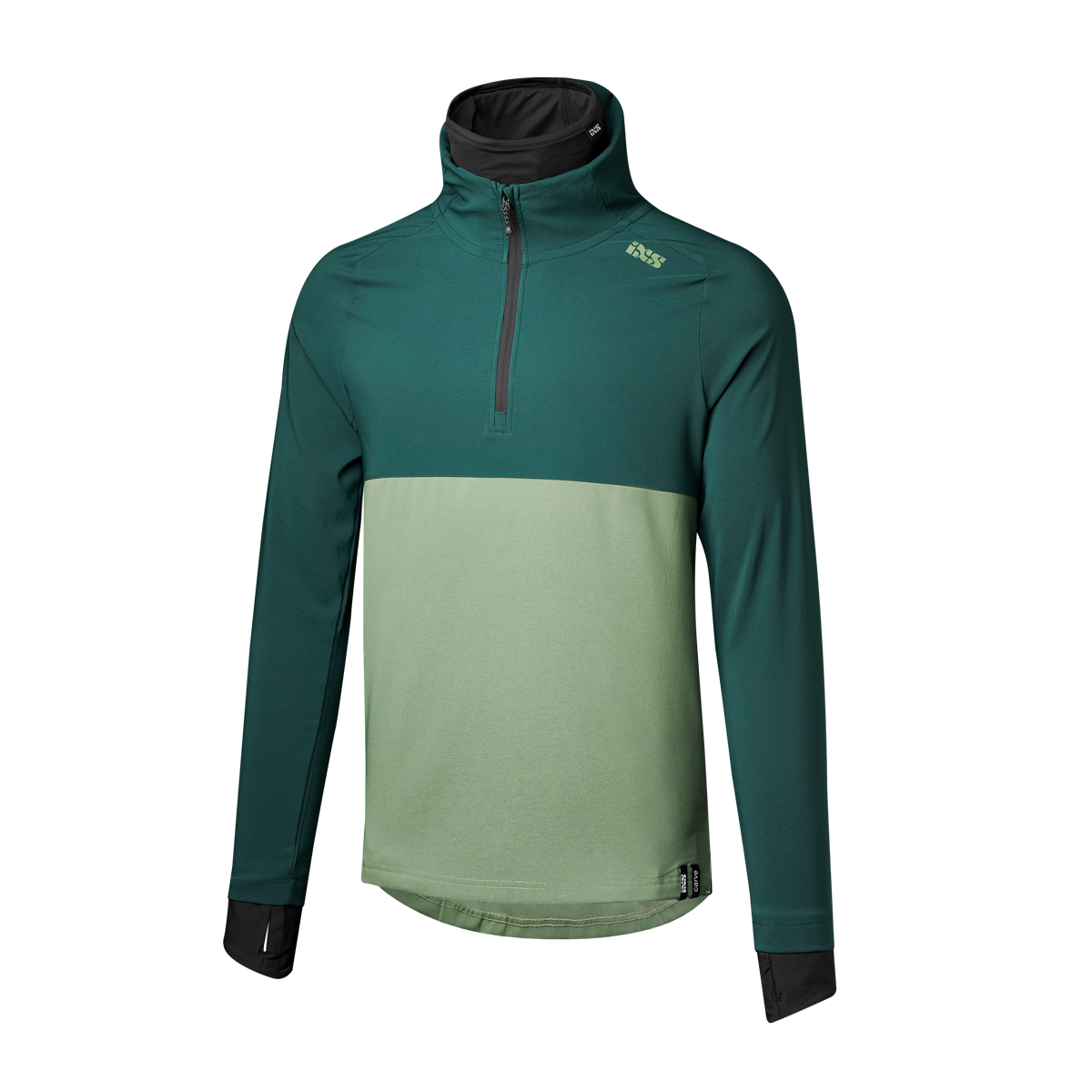 Carve 1.0 Hooded Jersey duckgreen-sage
