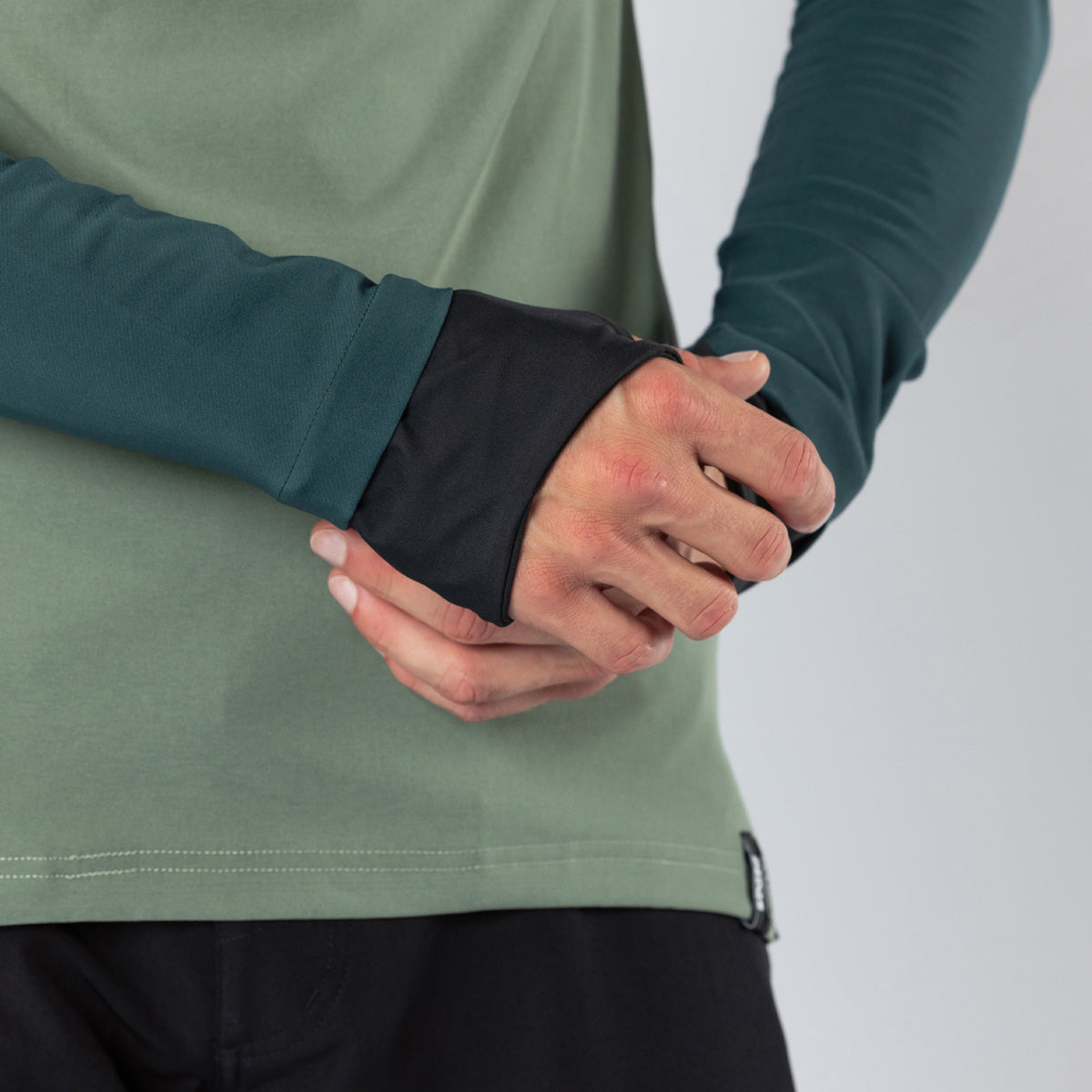 Carve 1.0 Hooded Jersey duckgreen-sage