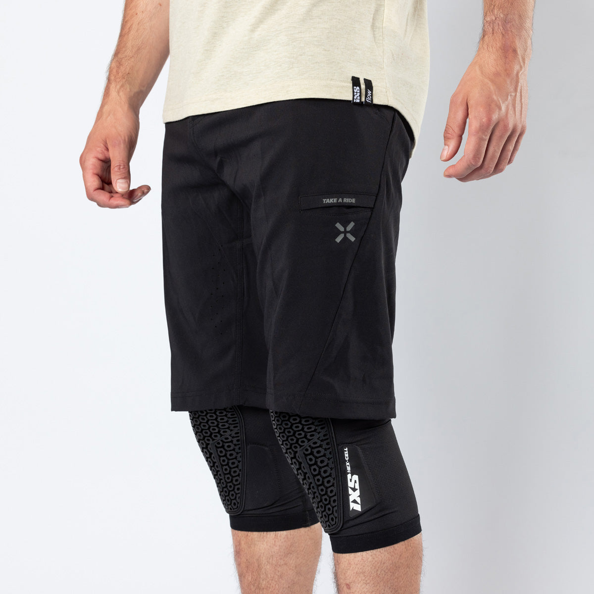 iXS Carve 1.0 shorts black – iXS.com