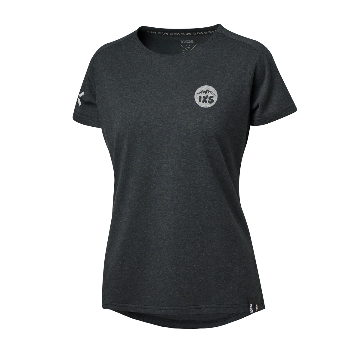 Damen Flow 1.2 Tech Tee schwarz