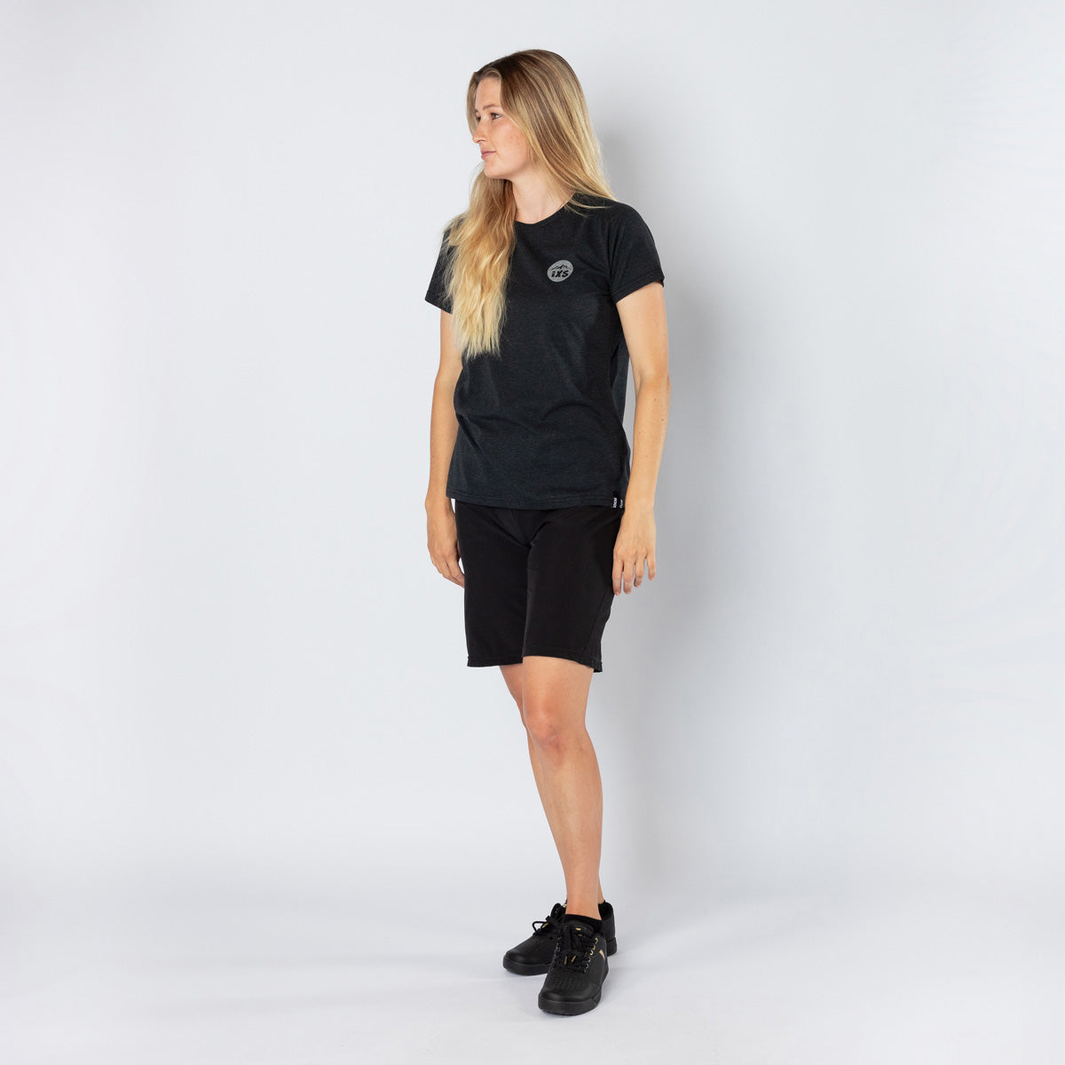 Damen Flow 1.2 Tech Tee schwarz