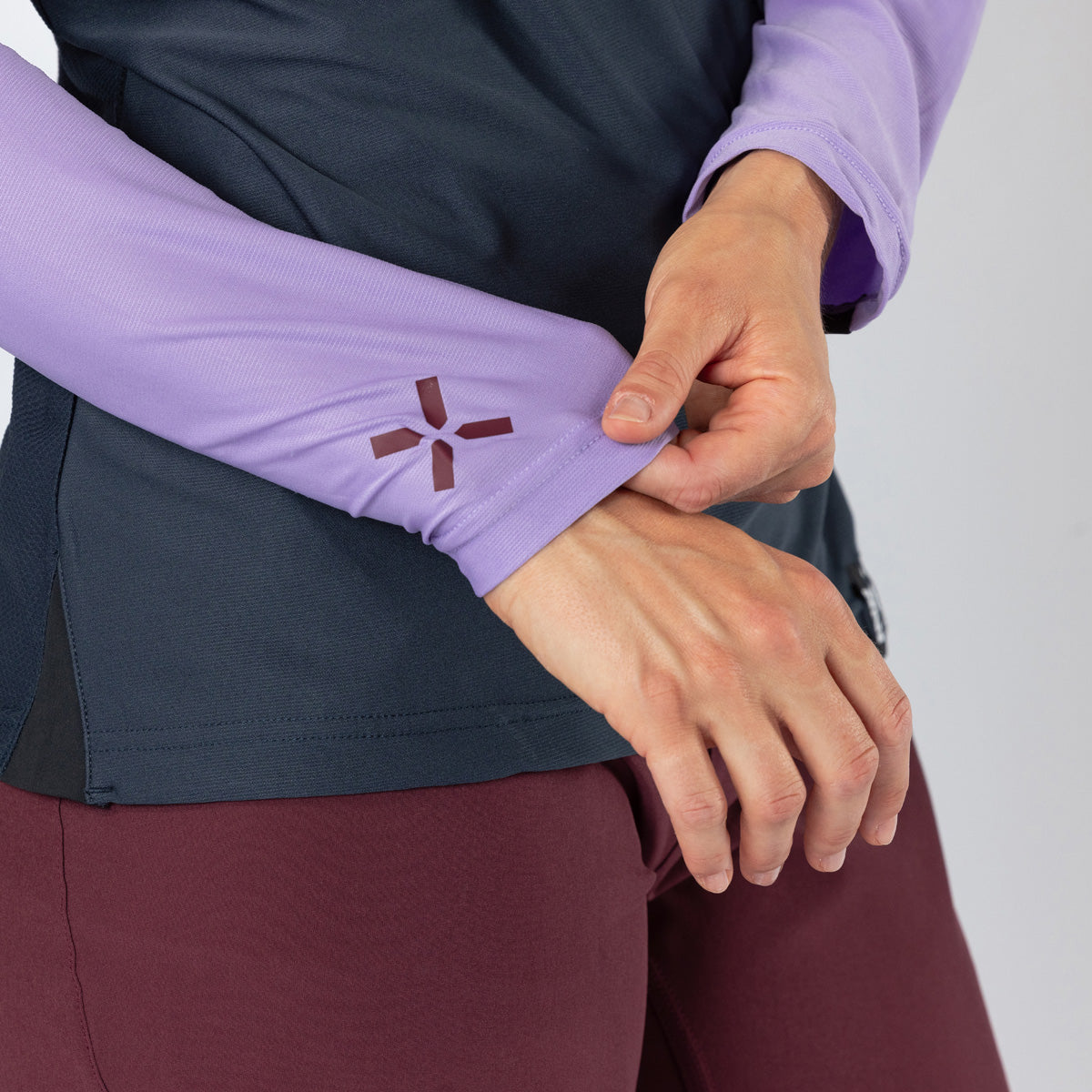 Damen Flow Lite 1.0 Henley lavender-marine