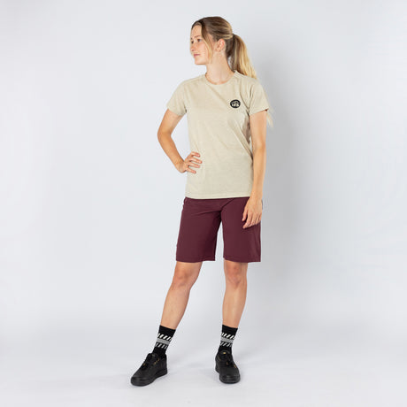 Damen Flow Lite 1.0 H-H Shorts raisin