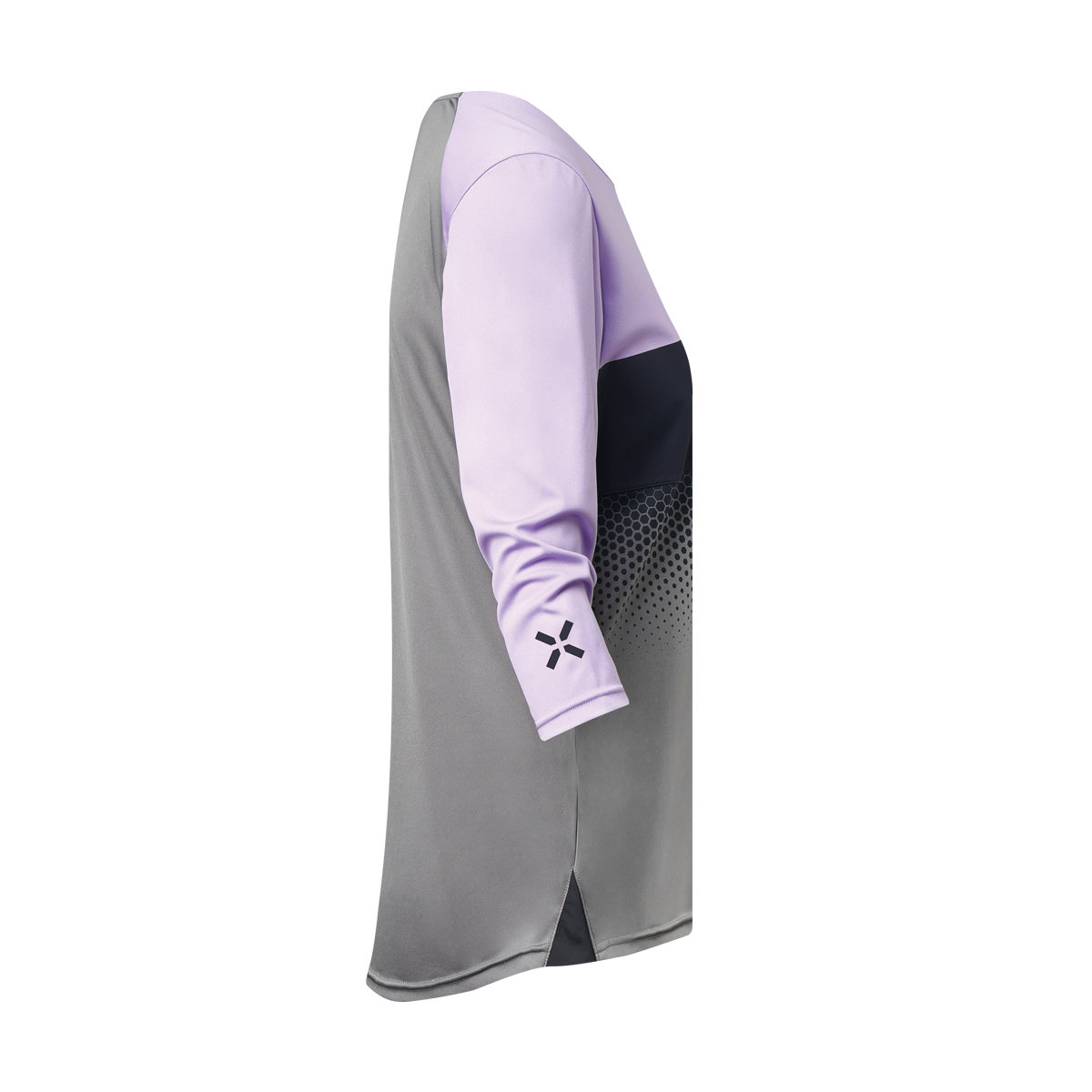 Damen Carve 1.0 3/4 Jersey lavender-graphit
