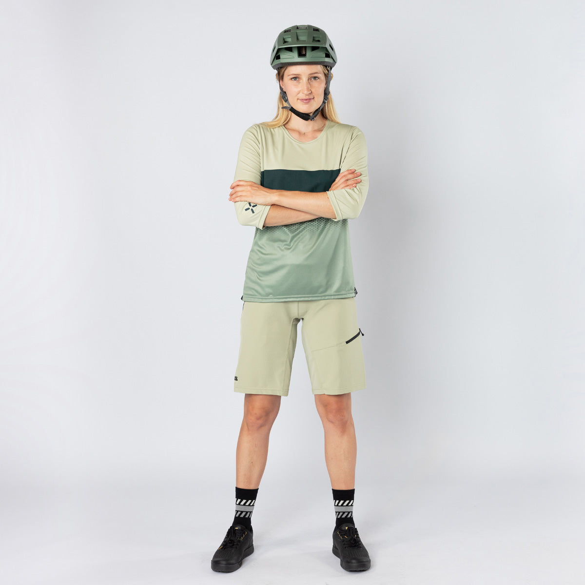 Damen Carve 1.0 3/4 Jersey sand-sage