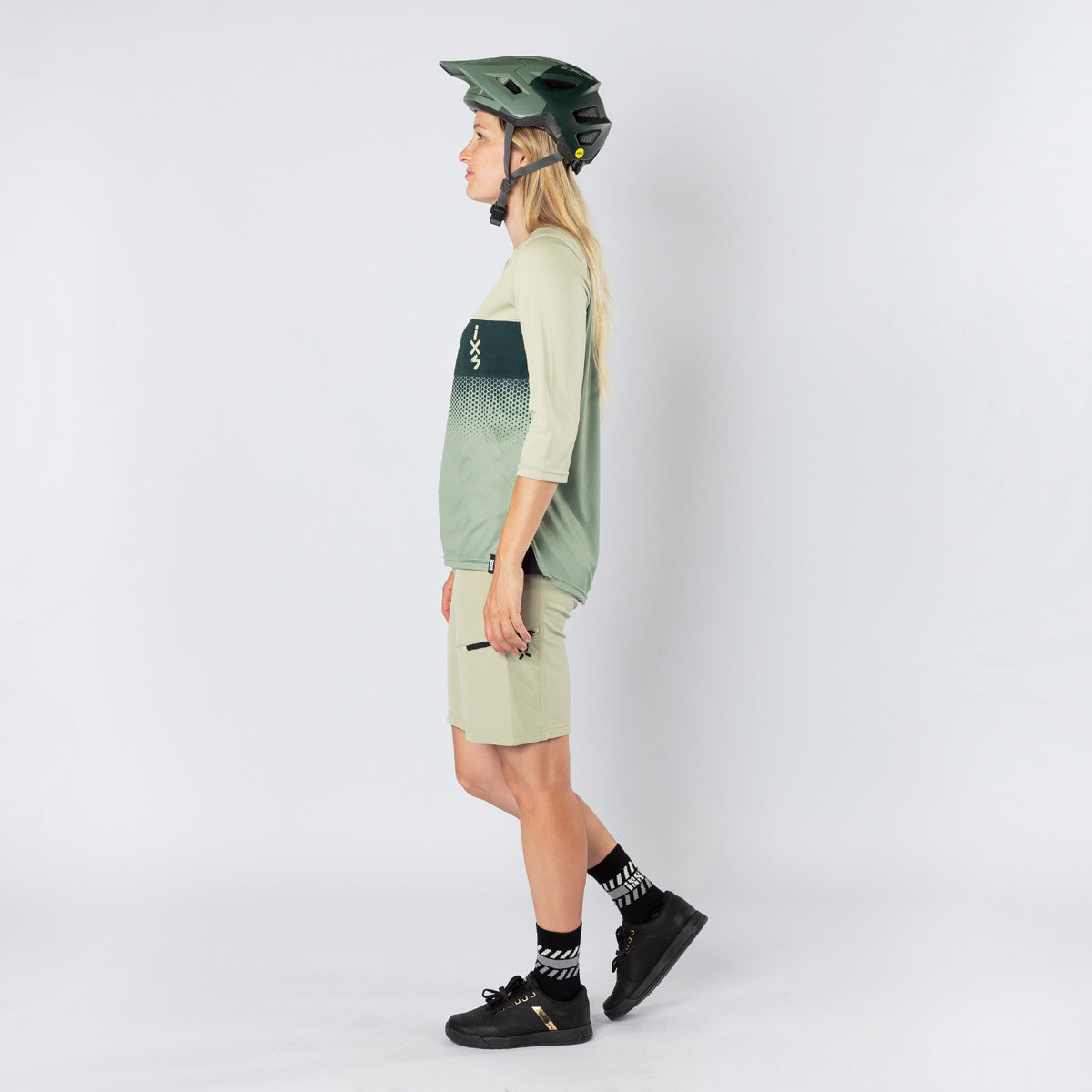 Damen Carve 1.0 3/4 Jersey sand-sage