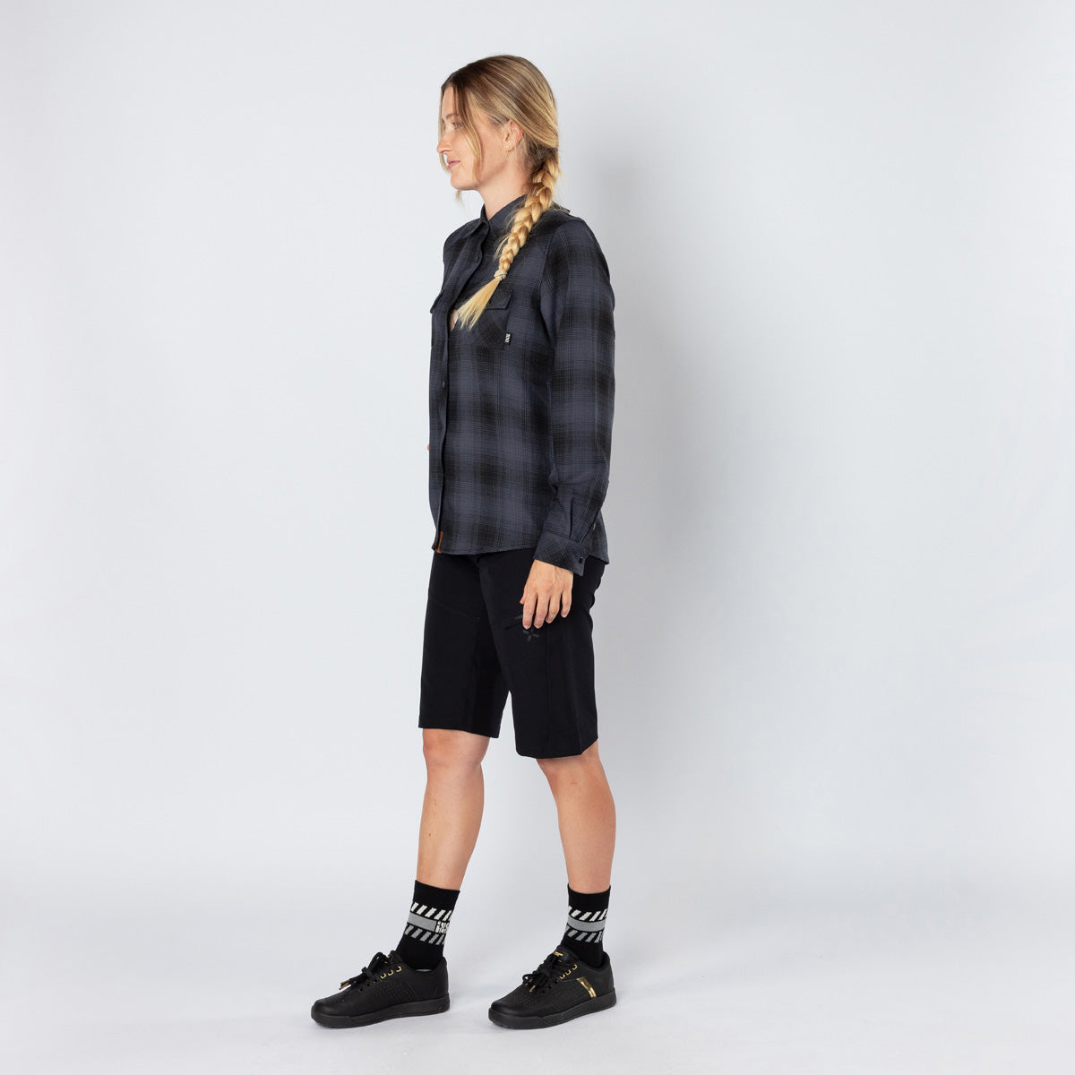 Damen Carve 1.0 Shirt anthrazit-schwarz