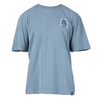 Graphic 1.0 Tee - blau grau