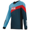 Race Jersey night blue-fluo red