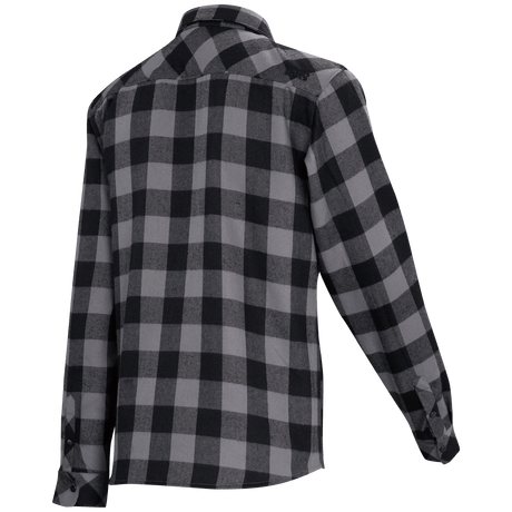 Escapee Flannel Hemd schwarz-graphit