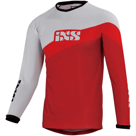 Race Kids Jersey fluo red-weiss