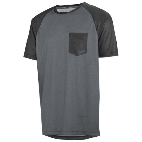 Flow Jersey graphit-schwarz