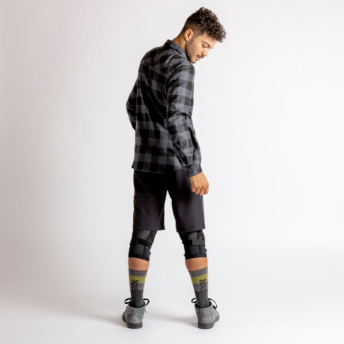 iXS Carve Digger shirt graphite-black – iXS.com