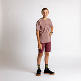 Kids Flow Fade Tech Tee taupe