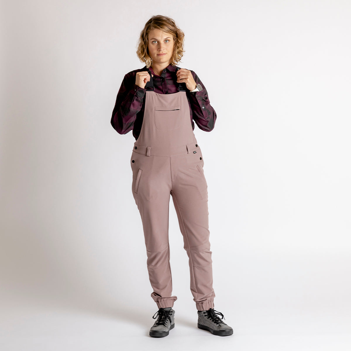 Women's Carve Latzhose taupe
