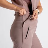 Women's Carve Latzhose taupe