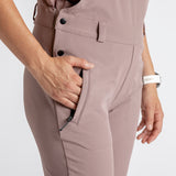 Women's Carve Latzhose taupe