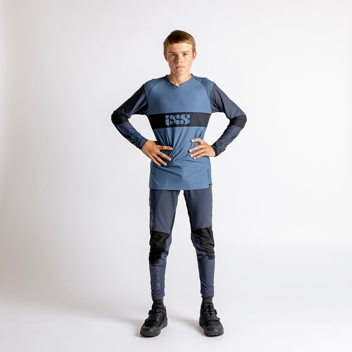 iXS Kids Trigger EVO long sleeve jersey storm-marine – iXS.com