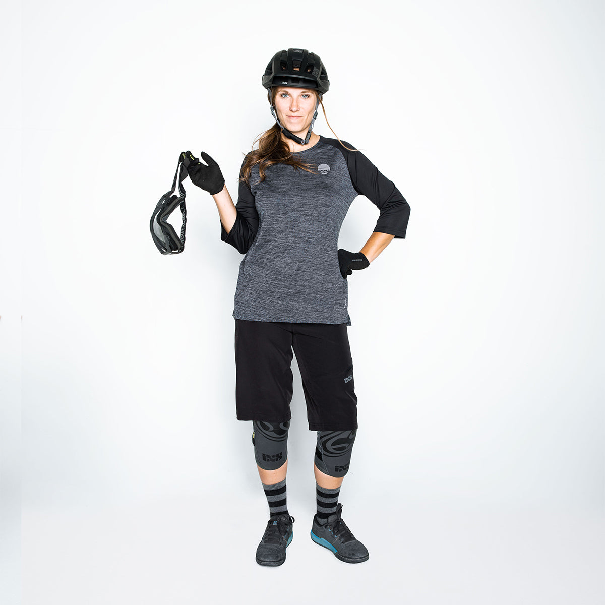 Carve X Women Jersey graphit-schwarz