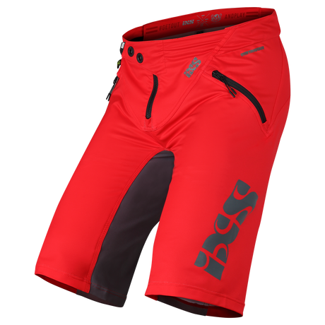Trigger Shorts rot-graphit