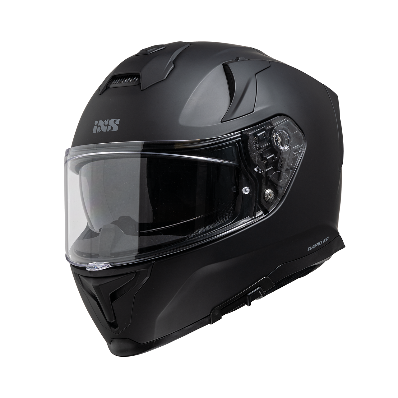 Rapid 2.0 Chalky full face helmet - matt black – iXS.com