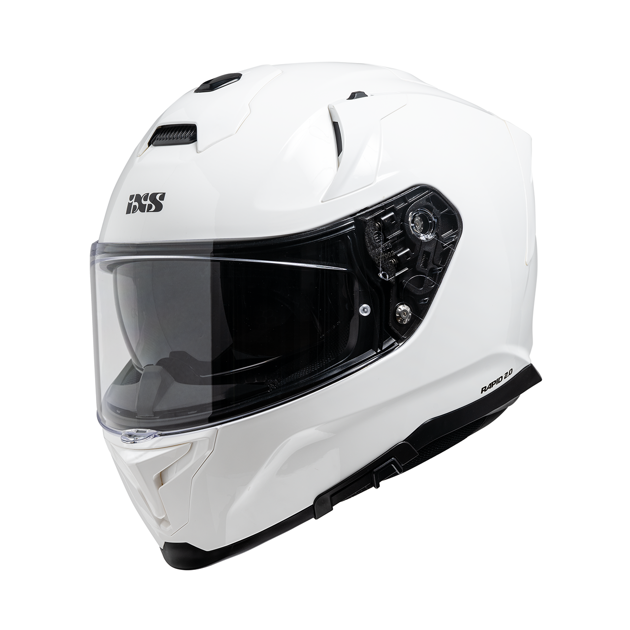Rapid 2.0 Glossy full face helmet - white – iXS.com