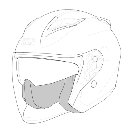 iXS-Rapid 1.0 OF Wangenpolster - schwarz-01