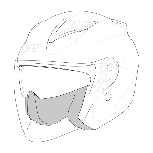 iXS-Rapid 1.0 OF Wangenpolster - schwarz-01
