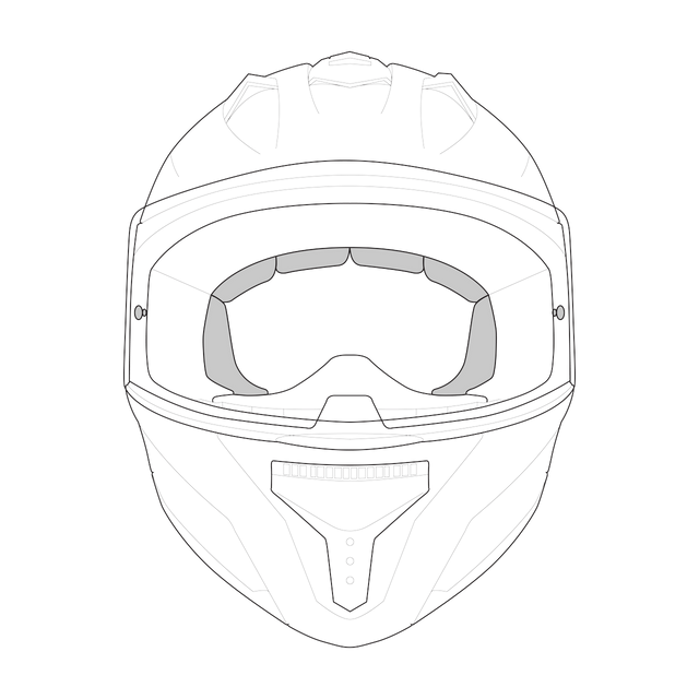 iXS-Rapid 1.0 OF Helmfutter - schwarz-01