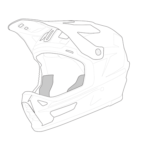 iXS-Trigger MX 1.0 FF Wangenpolster - schwarz-01