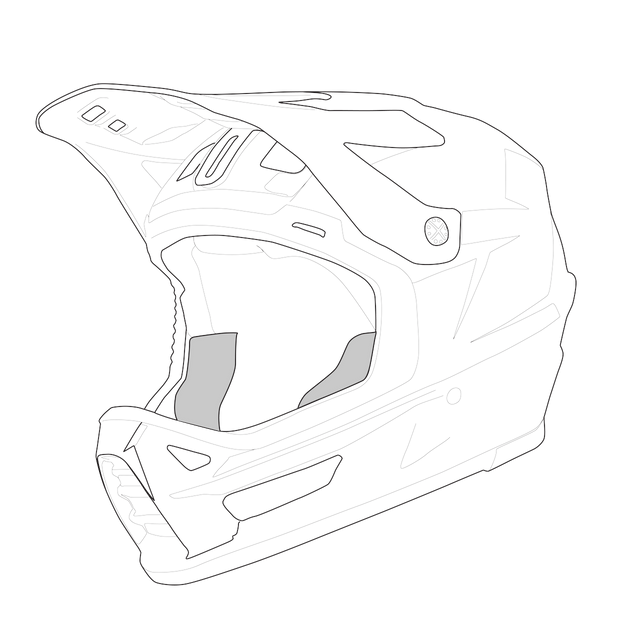iXS-Trigger MX 1.0 FF Wangenpolster - schwarz-01