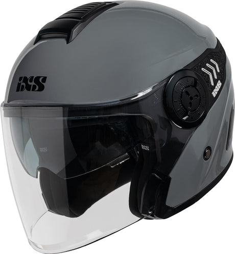 Jethelm iXS100 1.0 grau glänzend