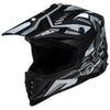 Casco de motocross iXS363 2.0 negro mate-antracita-blanco 