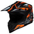 Motocross Helm iXS363 2.0 schwarz matt-orange-anthrazit