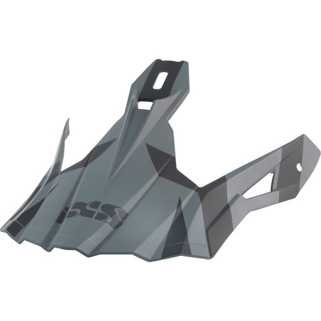 Helmdach iXS189 grau matt-schwarz