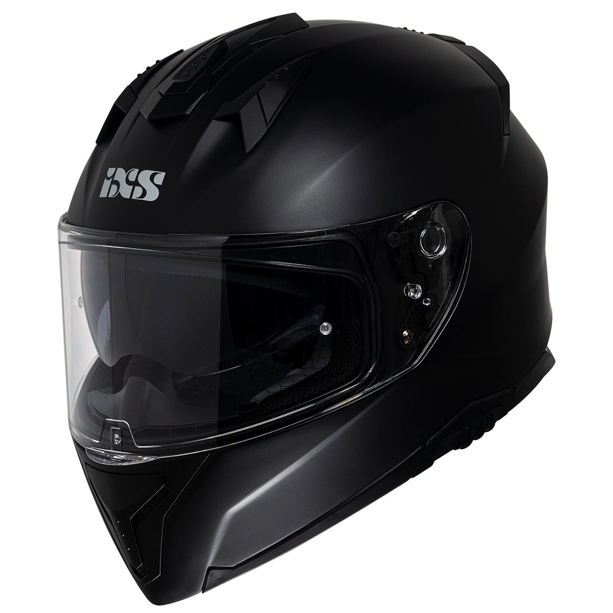 black full face motorcycle helmets IXS Integral Helmet iXS217 1.0 black matte – iXS.com