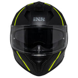 Integral Helm iXS217 2.0 schwarz matt-gelb neon