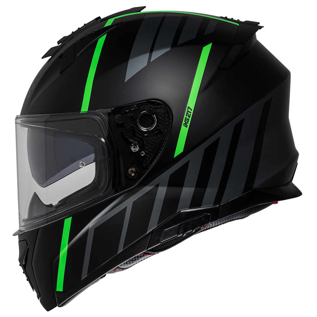 IXS Integral helmet iXS217 2.0 black matte-green neon – iXS.com