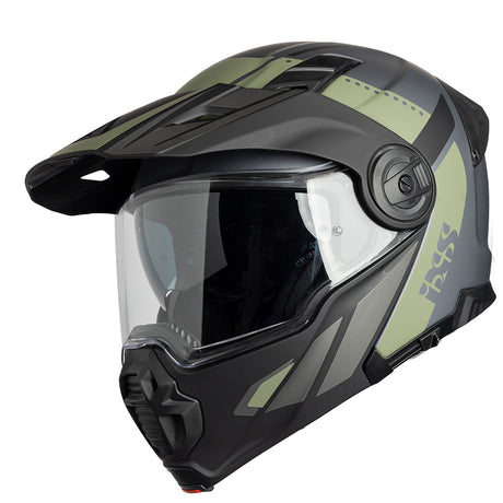 Klapphelm Venture 1.0 matt schwarz-anthrazit-oliv